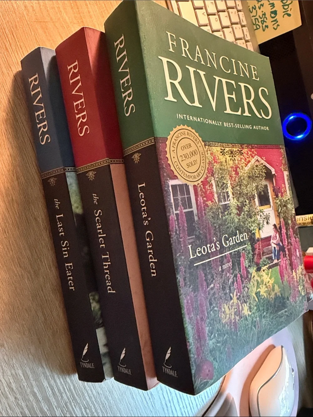 Leota's Garden paperback Books - Francine Rivers lot 3 books